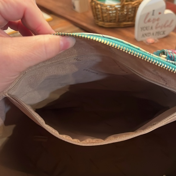 Brahmin large duxbury satchel dream ombre Melbourne with wallet - Picture 4 of 15